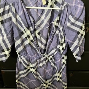 Burberry XS pool/beach cover up